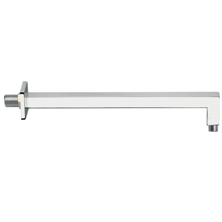 Nameeks Wall-Mounted Squared Shower Arm With Square Wall Flange