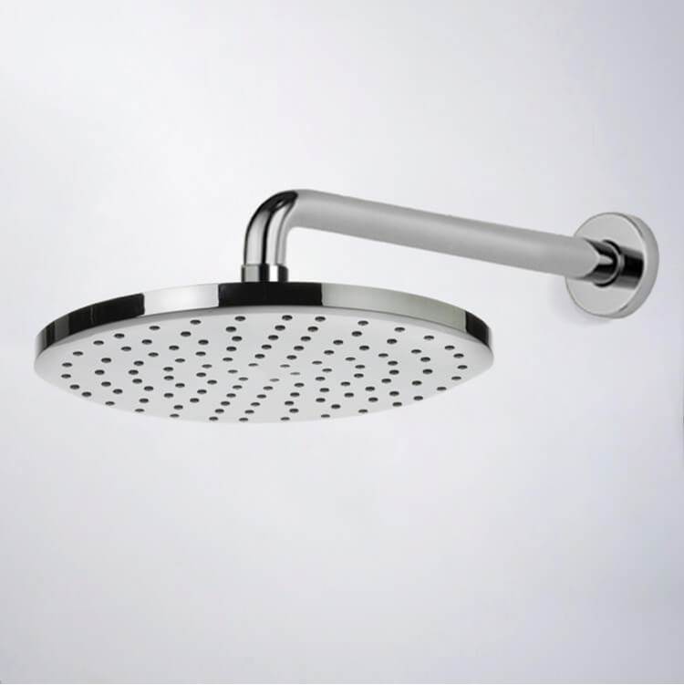 Nameeks Chrome Full Function Shower Head with Shower Arm