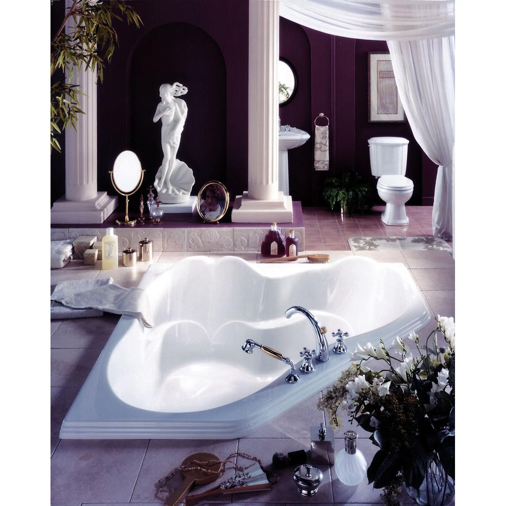 Neptune ARIANE bathtub 60x60, Whirlpool/Mass-Air, Black