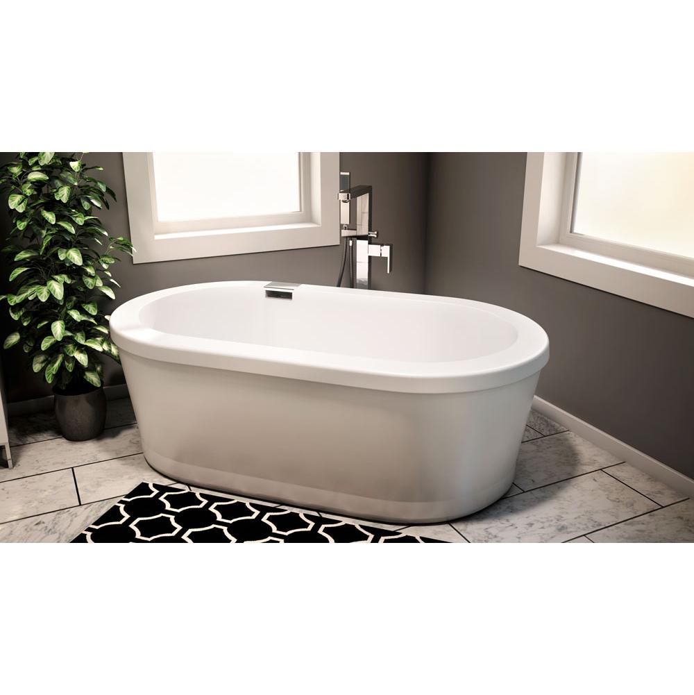 Neptune Freestanding RUBY Bathtub 36x72, Activ-Air, White with Color Skirt
