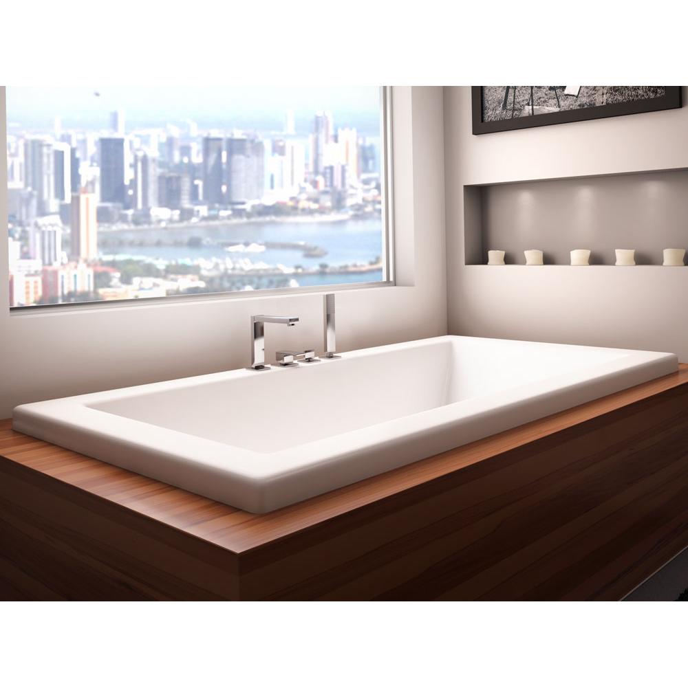 Neptune ZEN bathtub 32x66 with armrests and 3'' top lip, Mass-Air/Activ-Air, White