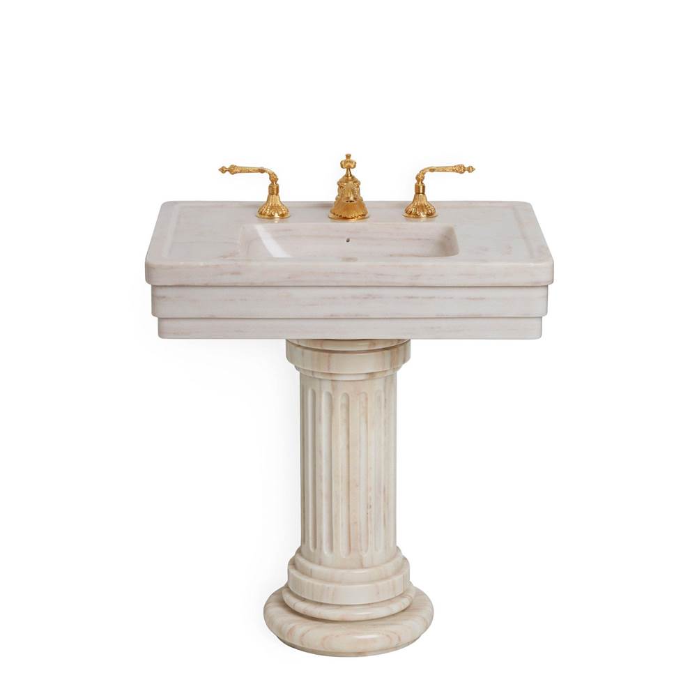 Sherle Wagner - Complete Pedestal Bathroom Sinks