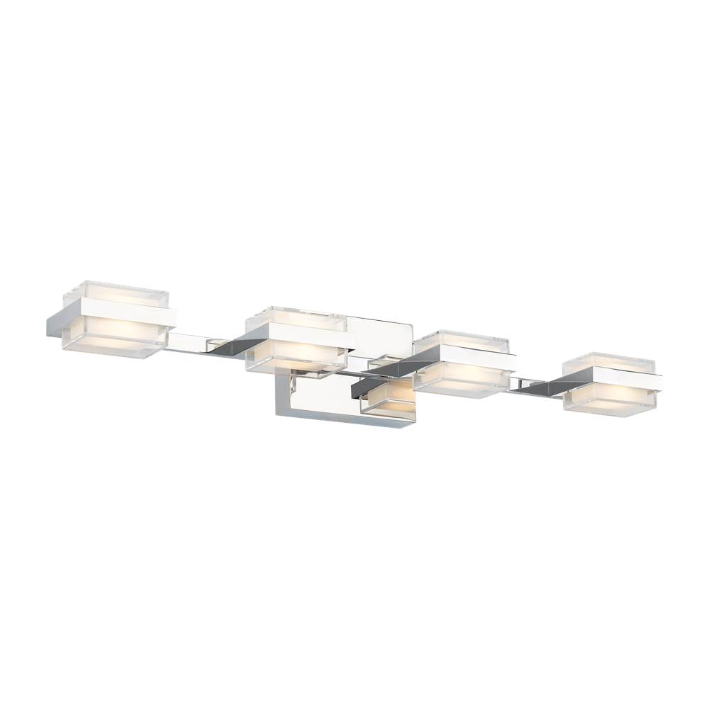 Visual Comfort Modern Collection - Four Light Vanity