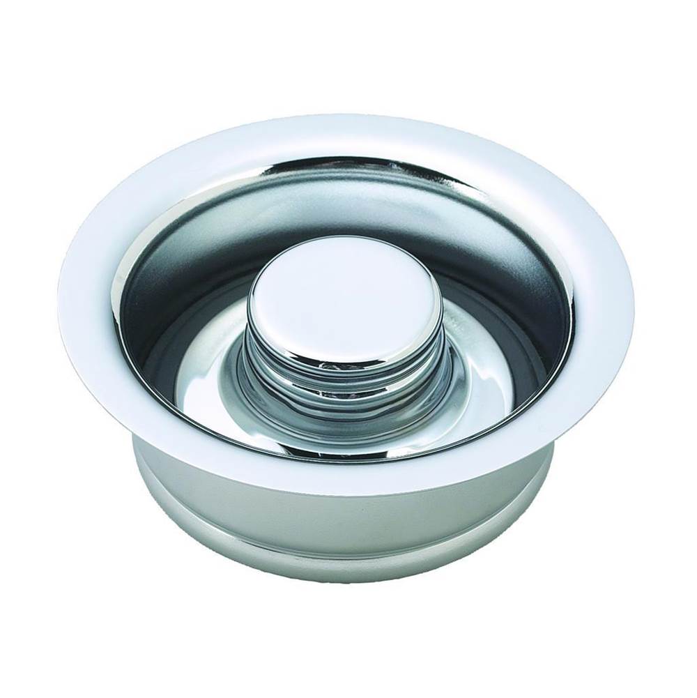 Westbrass InSinkErator Style Disposal Flange and Stopper in Polished Chrome